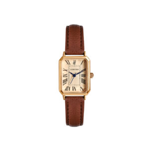 Fashion Retro Digital Dial Casual Watches Square Leather Strap Fashionable Clock Quartz Wristwatch for Women Gift
