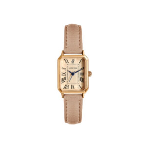 Fashion Retro Digital Dial Casual Watches Square Leather Strap Fashionable Clock Quartz Wristwatch for Women Gift