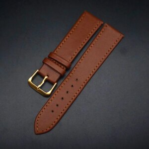 Black Brown Watch Strap with PU Leather Strap 12mm 14mm 16mm 18mm 20mm 22mm Suitable for Both Men and Women