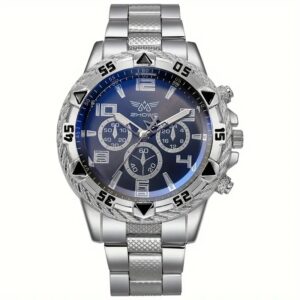 1Pcs Men’s Watch,Large Dial Fashion Quartz Business Wristwatch,Ieal Choice For Gifts