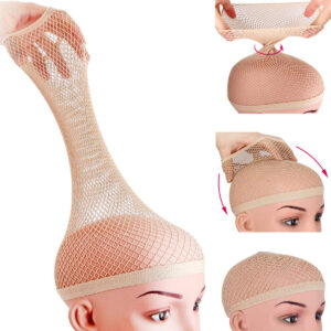 Dream lover Mesh Wig Cap for Long Hair, Hair Net for Wig, Hair Cap for Wigs, Black,
