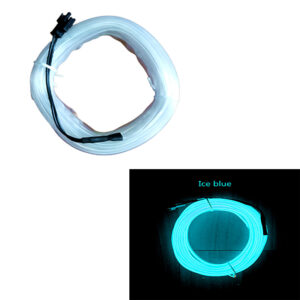 1M/3M/5M Neon LED Car Interior Decorative Lamps Strips USB Drive For DIY Decorative Dashboard Console Ambient Light Cold Light