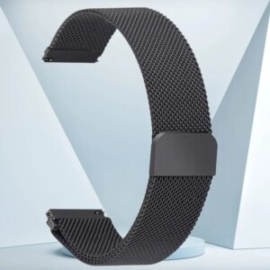 20mm/22mm Milanese band For Amazfit GTS/2/2e/3/4/GTS2 Mini/GTR 42mm/47mm/GTR2/3/4/Pro stratos Metal Bracelet Amazfit bip strap