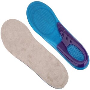 1Pair Silicone Insoles for Shoes Orthotic Arch Support Insole Soft Shoe Inserts Sport Anti-slip Template For Man Women Shoe Sole