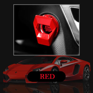 new Car Engine Start Stop Switch Button Cover Decorative Auto Accessories Push Button Sticky Cover Car Interior Car-Styling