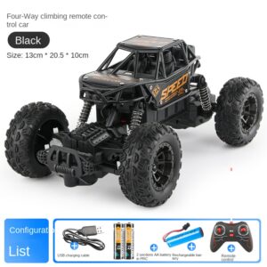 Alloy climbing mountain monster 4WD remote control car toy model 1:16 off-road vehicle rock climbing car remote control for chil