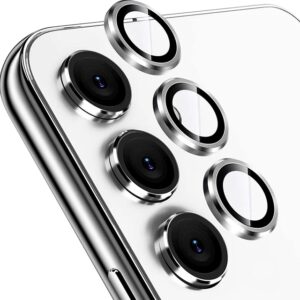 Camera Lens Ring Protectore for Samsung A54 A14 A34 S24 S23 Plus 5G FE Protective Tempered Glass Metal Case Cap