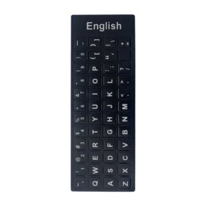 Keyboard Letters Replacement Sticker English/Russian/Korean/Spanish/Italiano/Language for Computer Laptop Notebook Desktop