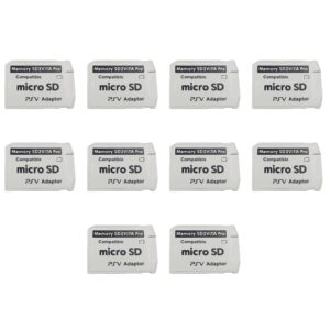 1-10PCS SD2VITA 6.0 Memory Card Adapter for PlayStation PS Vita Henkaku 3.65 Micro-Secure Digital Memory Card Holder Game Parts