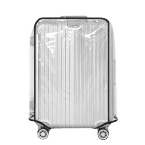 18-30inch Clear Suitcase Cover Protector Transparent Travel Luggage Protector Waterproof Trolley Case Cover for Wheeled Suitcase