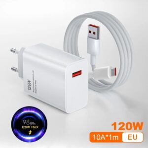 Original Xiaomi Charger Turbo Fast Charge 120W EU Hypercharge Gan Adapter For Redmi Note 11 12 13 Pro Plus 5G Mi 14 13 13T Cable