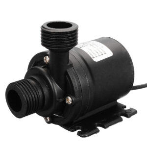 DC 12V/24V Electric Water Pump Portable Submersible Water Pump 5/5.5M 800L/h Brushless Motor for Cooling System Fountains Heater