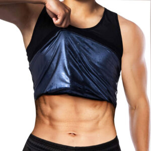 Men Sweat Sauna Vest Waist Trainer Weight Loss Slimming Body Shaper Heat Trapping Tank Top Shapewear Corset Shirt Hot Fat Burner