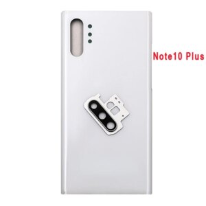 For Samsung Galaxy Note10 Note 10 Plus N970F N975F Battery Back Cover 3D Glass Panel Rear Door Housing Case Camera Lens Replace