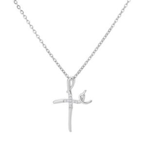 Zircon Jesus Cross Pendant Necklaces For Women Stainless Steel Gold Color Star Girl y2k Chain Collar Necklace 2023 Goth Jewelry