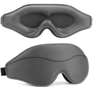 3D Sleep Mask 99% Light Blocking Ergonomic Zero Eye Pressure Blindfold Eyepatch for Travel Meditation Yoga Officie Nap Slaapmask