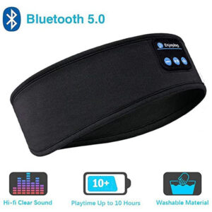 Sports Sleeping Headband Fone Bluetooth Earphones Elastic Music Eye Mask Earmuffs Headphones Wireless Bluetooth Headset Headband