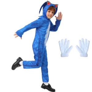 Sonics Cos Children’s Baby Anime Sonic-The-Hedgehog Cosplay Costume Cartoon Animal Shape Cosplay Headgear Halloween Kids Party
