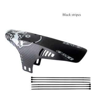 1pc Reflective Mudguard MTB Bicycle Fender Suitable for Front Fork Rear Wheel Fender Reflective Mud Guard Cycling Parts