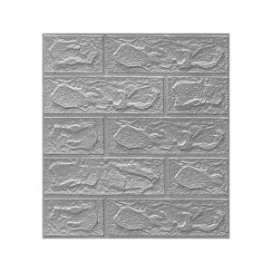 Home Decor Waterproof Foam Brick Wallpaper Foam Soundproof Self Adhesive Self-adhesive Wallpaper DIY Decorative 3D Wall Stickers Living Room Bedroom Kitchen