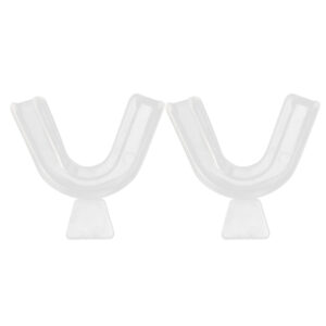 2/4PCS Anti Snoring Bruxism Sleeping Mouth Guard Night Guard Gum Shield Mouth Tray Stop Teeth Grinding Sleep Aid Health Care