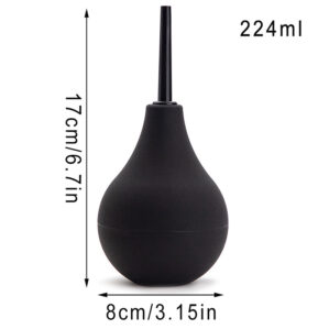 89/160/224ml Medical Enema Cleaning Syringe Stream Ball Shape Cleaner Rectal Colon System Anal Douche Rubber Hygiene Enemator