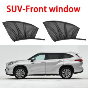 NEW 2pcs Car Sun Shade Styling Accessories Auto UV Protect Curtain Side Window Sunshade Mesh Sun Visor Protection Window Films