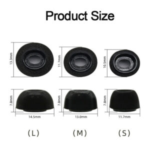 Earbuds Cover Cap -Memory Foam Ear Tips Earplugs -compatible with Apple Airpods Pro