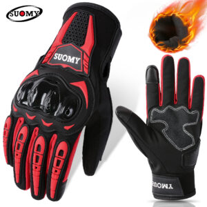 Suomy Winter Waterproof Guantes Moto Motorcycle Gloves Men Women Autumn Motocross Biker Glove Touch Screen Cycling Luvas M-XXL