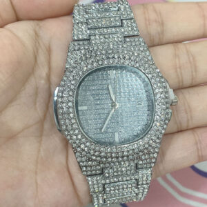 Fashion Hot Unisex Watch Iced Out Quartz Watch Men Diamond Steel Hip Hop Watches Top Brand Luxury Woman Clock reloj hombre