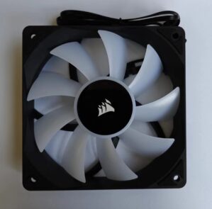 CORSAIR AC120 RGB Fan 5V ARGB High-performance 120mm PWM Cooling Fan Black / White Single Pack
