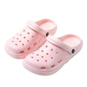 Women Clogs Summer Women Sandals Thick Bottom Home Slides Soft EVA Dry Wedges Platform Garden Shoes Beach Sandals Home Slippers
