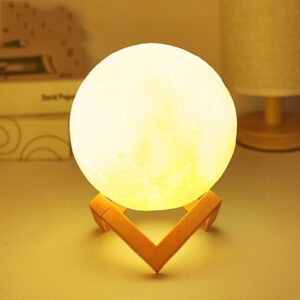 Children’s Day Hand-painted Moon Light DIY Painted Materials Package Kindergarten Parent-child Activities Planet Night Light