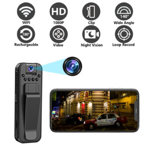 HD Mini Camera Portable Small Digital Video Recorder Police BodyCam Infrared Night Vision Miniature Camcorder