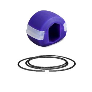 Jawline Exerciser Facial Jaw Muscle Toner Training Fitness Ball Anti-aging Food-grade Silica Face Chin Cheek Lifting Slimming