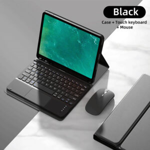 For iPad 5th Gen 2017 6th Gen 2018 9.7inch Case, Bluetooth keyboard case for iPad Air 1st 2nd Pro 9.7inch
