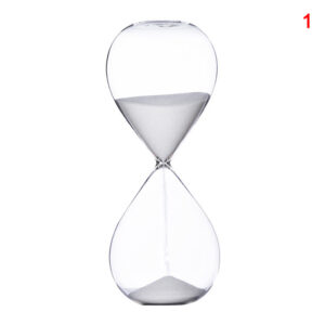 60min Hourglass Sand Timers 5/30min Sand Watch Hour Glass Clock Sandglass for Time Management Home Office Desks Decor Gift
