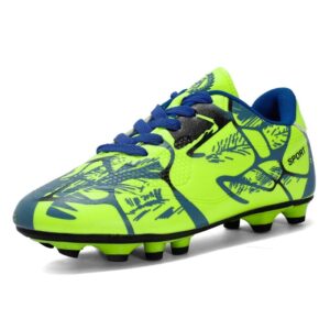 Kid’s Football Boots AF/FG Soccer Cleats High Quality Breathable Training Grass Sneaker