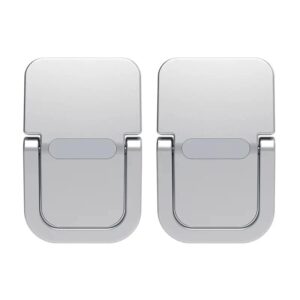 2PCS Portable Self-Adhesive Mini Laptop Stand Invisible Computer Keyboard Stand for Desk, Laptop Feet Compatible with MacBook