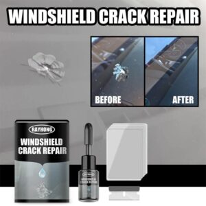 Car Windshield Windscreen Glass Repair Resin Kit Auto Vehicle Casement Fix Tool Auto Windshield Cracked-Repair Glue