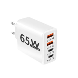 4 Ports USB PD Charger Fast Charging Multi Ports Type C Wall Charger For iPhone 15 Samsung Xiaomi Mobile Phone Charger Adapters