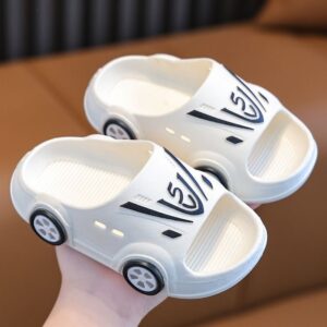 SummerChild Shoes LED Lights Slippers Baby Indoor Antiskid Sandals Boy Girl Luminous Slippers Kid Home Parent-child Sandals
