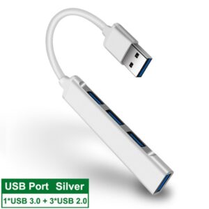 USB C HUB 3.0 Type C 4 Port Multi USB Splitter Adapter OTG For HUAWEI Xiaomi Macbook Pro 13 15 Air Pro PC Computer Accessories