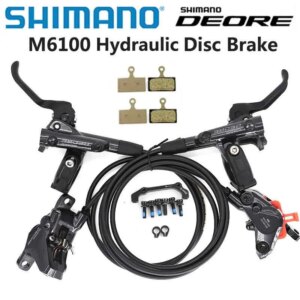 SHIMANO DEORE M6100 2 Piston M6120 4 piston Brake MTB Mountain Bikes Hydraulic Disc Brake MTB BR BL-M6100 DEORE Brake