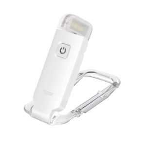 New LED Clip USB Rechargeable Book Reading Light Brightness Adjustable Eye Care Book Lamp Light Portable Bookmark Read Light