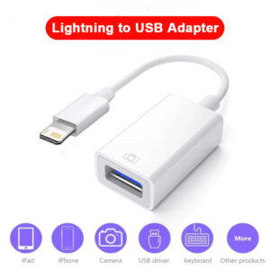 OTG Adapter Lightning To USB 3.0 Adaptador USB Type C For iPhone 14 13 12 11 Pro Max X XS USB C Splitter Data Convertor Expander