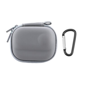 BRDRC Mini Storage Bag for Insta360 GO 3/GO 3S Small Carrying Case Travel Portable Bag with Carabiner Action Camera Accessory