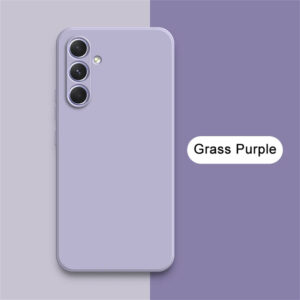 Cover for Samsung Galaxy A54 A55 A35 A34 A14 A53 A52 A33 A32 A13 A73 A72 A71 A51 5G Shockproof Square Liquid Silicone Phone Case