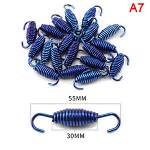 Universal Motorcycle Exhaust Spring Hooks Stainless Steel Exhaust Front