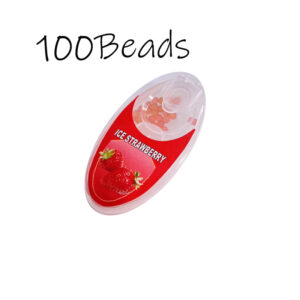 100pcs Mixed Fruit Flavor Menthol Smoke Capsule Mint Burst Beads Cigarette Explosion Pops Tobacco Filter Brush Ball Smoking Tool